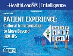 Patient Experience: Cultural Transformation